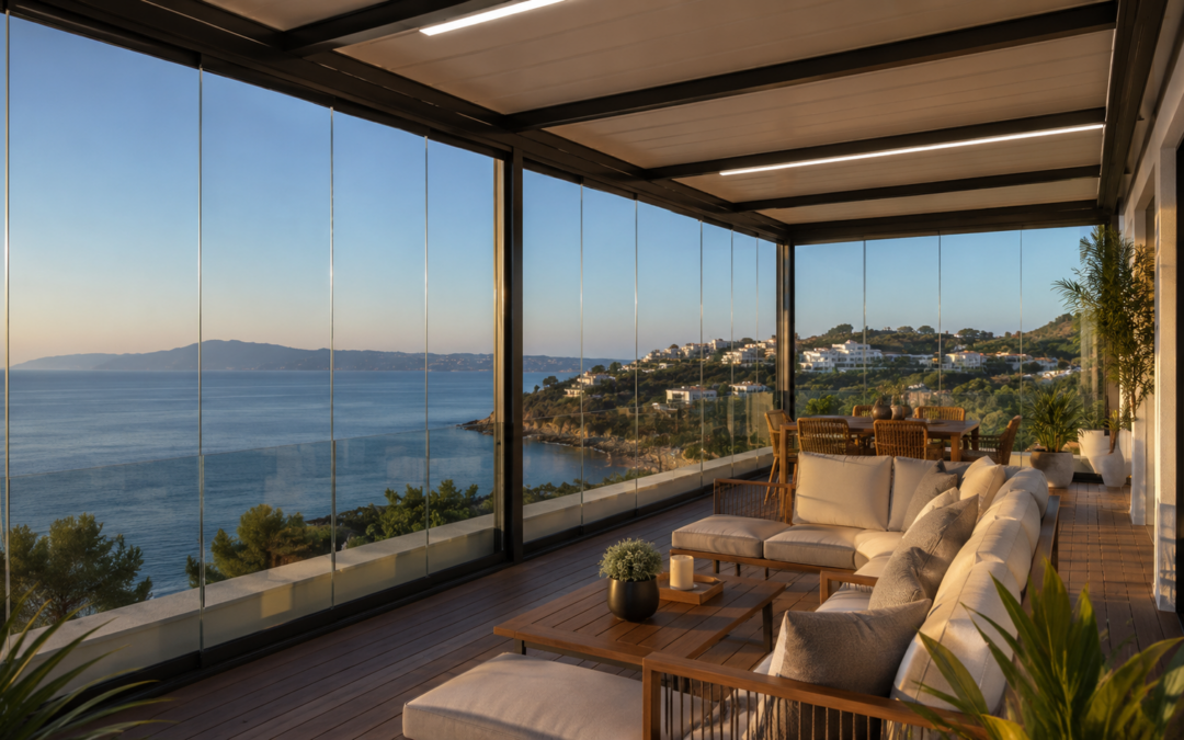 Bodrum Sürme Cam Balkon